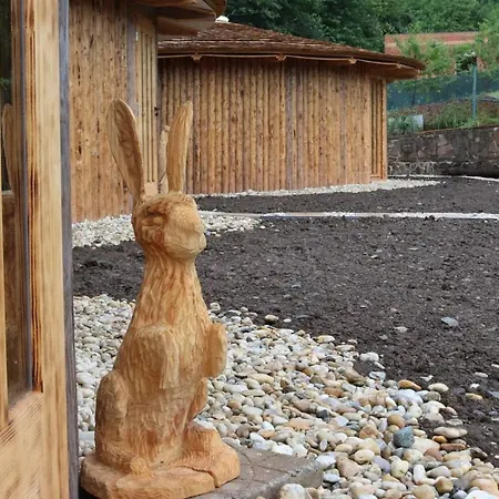 Glamp V Hluboke - Yurts And Wooden Camping *